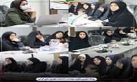 جلسه هماهنگی اجرای  طرح ملی آمایش امید با حضور داوطلبان سلامت محلات