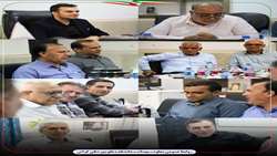 نشست هیأت امنای مرکز خدمات جامع سلامت حضرت ابوالفضل (ع) در معاونت بهداشت