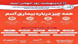 دکتر سعید مهروری به مناسبت فرارسیدن روز جهانی آسم: