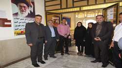 دکترفرخی مدیرگروه برنامه پزشک خانواده مرکز مدیریت شبکه وزارت بهداشت از واحد گسترش معاونت بهداشتی بازدید کرد.